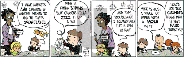 Wallace the Brave on Wednesday December 19, 2018 Comic Strip
