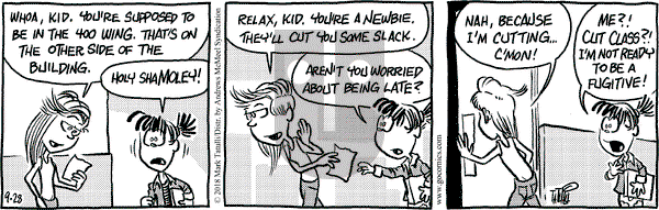 Heart of the City on Friday September 28, 2018 Comic Strip