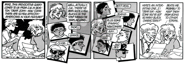 Doonesbury on Friday January 1, 1993 Comic Strip