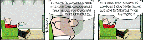 The Born Loser on Saturday February 19, 2011 Comic Strip