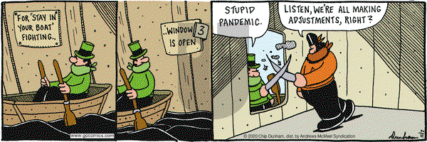 Overboard on Saturday November 7, 2020 Comic Strip