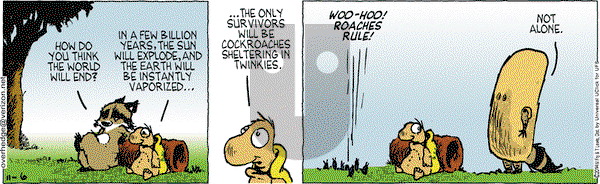 Over the Hedge on Thursday November 6, 2014 Comic Strip