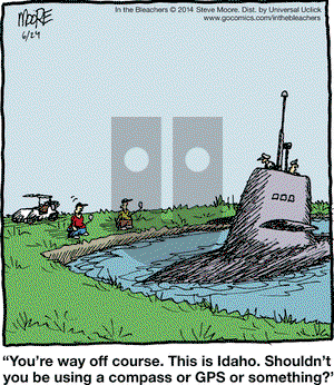 In the Bleachers on Tuesday June 24, 2014 Comic Strip