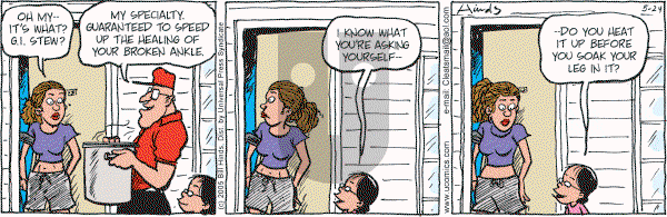 Cleats - Tuesday May 24, 2005 Comic Strip