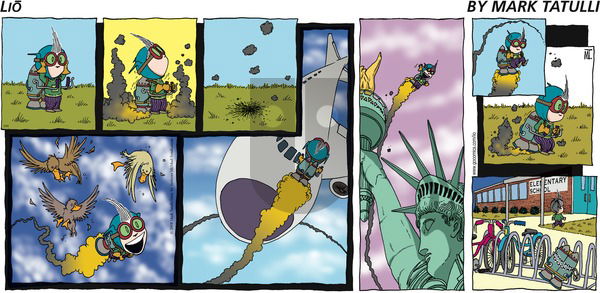 Lio on Sunday February 25, 2018 Comic Strip