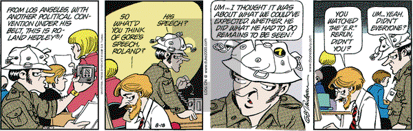 Doonesbury - Friday August 18, 2000 Comic Strip