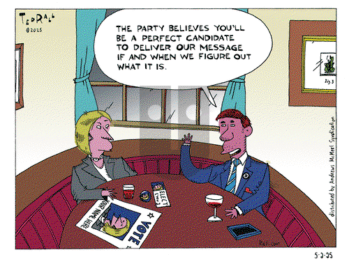 Ted Rall on Wednesday May 7, 2025 Comic Strip
