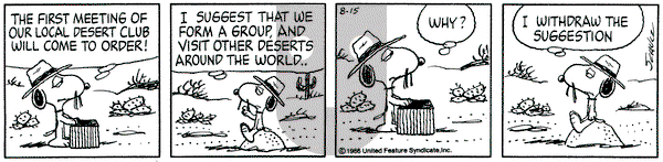 Peanuts on Friday August 15, 1986 Comic Strip