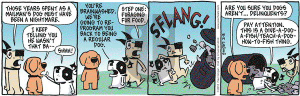 Pooch Cafe on Friday March 8, 2013 Comic Strip