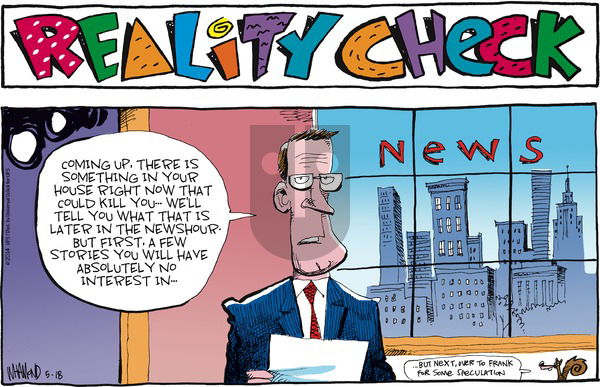 Reality Check on Sunday May 18, 2014 Comic Strip