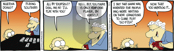 The Buckets on Saturday April 23, 2016 Comic Strip