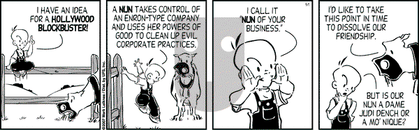 Cow and Boy Classics on Saturday September 1, 2007 Comic Strip
