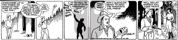 Alley Oop on Saturday July 1, 1939 Comic Strip