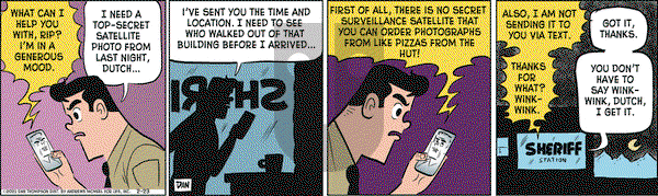 Rip Haywire on Tuesday February 23, 2021 Comic Strip