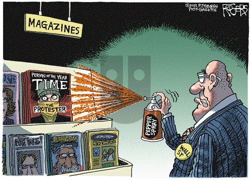 Rob Rogers - Thursday December 15, 2011 Comic Strip
