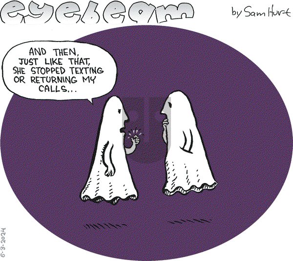 Eyebeam on Monday June 3, 2024 Comic Strip