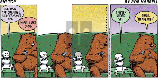 Big Top on Sunday June 6, 2004 Comic Strip