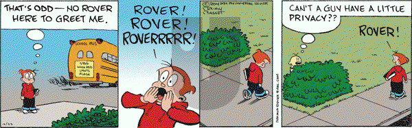 Red and Rover on Wednesday October 22, 2014 Comic Strip