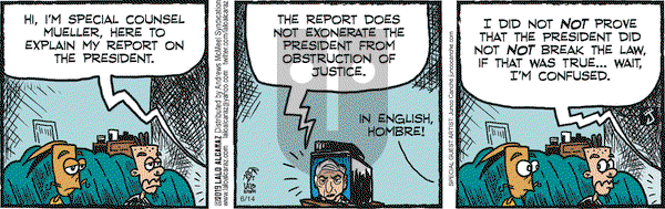 La Cucaracha on Friday June 14, 2019 Comic Strip
