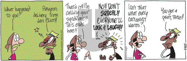 The Knight Life on Wednesday November 27, 2013 Comic Strip