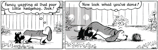 Fred Basset on Wednesday October 6, 2004 Comic Strip