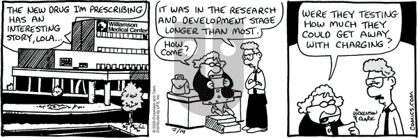 Lola on Friday March 17, 2006 Comic Strip