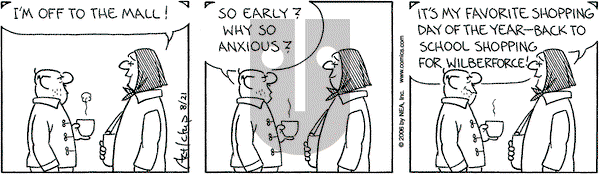 The Born Loser on Monday August 21, 2006 Comic Strip
