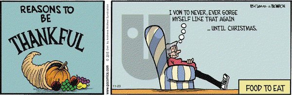 Grand Avenue on Thursday November 23, 2017 Comic Strip