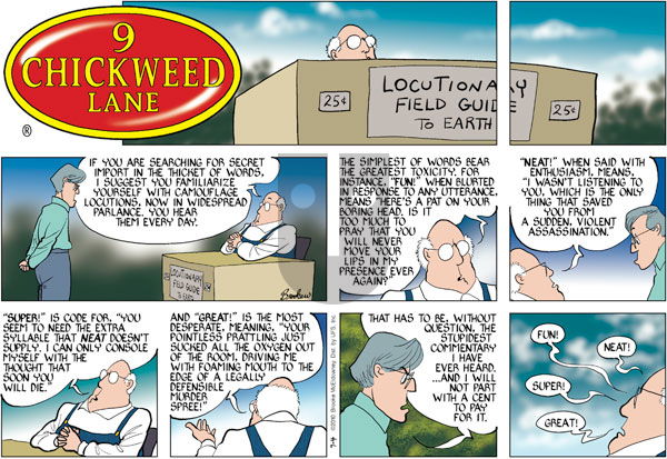 9 Chickweed Lane on Sunday July 4, 2010 Comic Strip