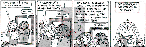 Cathy Classics on Wednesday January 6, 1993 Comic Strip