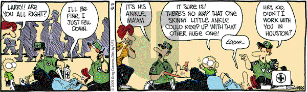 The Buckets on Wednesday October 21, 2009 Comic Strip