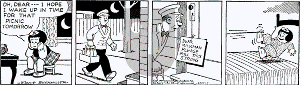 Nancy Classics on Thursday September 1, 2016 Comic Strip