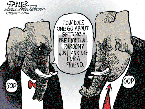 Jeff Stahler on Thursday December 3, 2020 Comic Strip