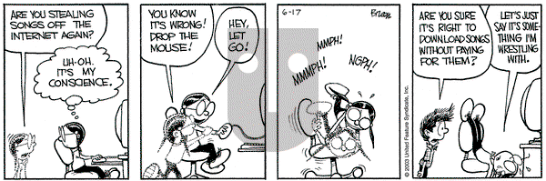 Grand Avenue on Tuesday June 17, 2003 Comic Strip