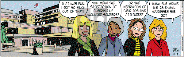 Luann - Saturday November 14, 2009 Comic Strip