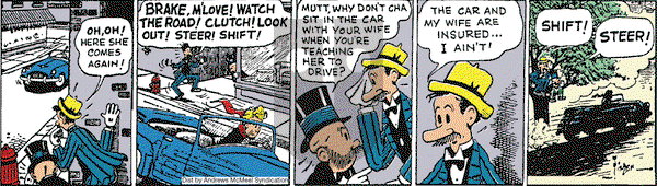 Mutt & Jeff - Thursday September 5, 2024 Comic Strip