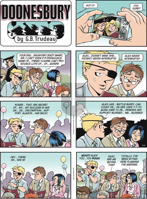 Doonesbury on Sunday June 6, 2010 Comic Strip