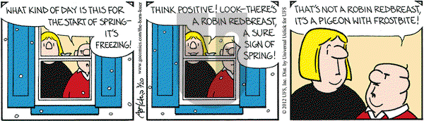 The Born Loser on Tuesday March 20, 2012 Comic Strip