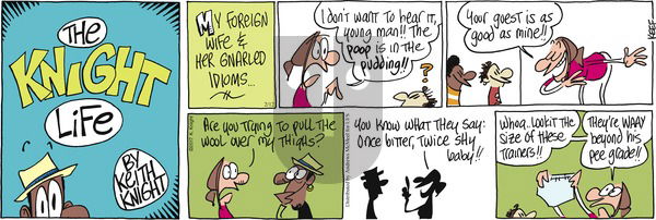 The Knight Life on Sunday February 12, 2017 Comic Strip