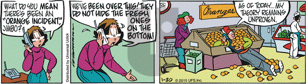 Rose is Rose - Friday January 30, 2015 Comic Strip