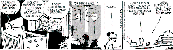 Over the Hedge on Tuesday April 15, 1997 Comic Strip