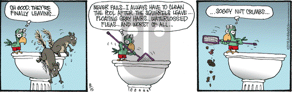 Monty on Wednesday August 15, 2018 Comic Strip