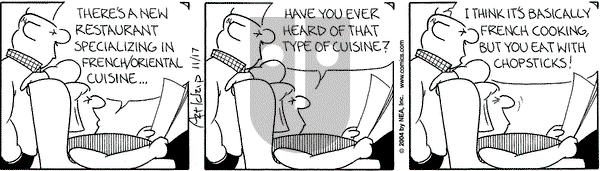 The Born Loser on Wednesday November 17, 2004 Comic Strip