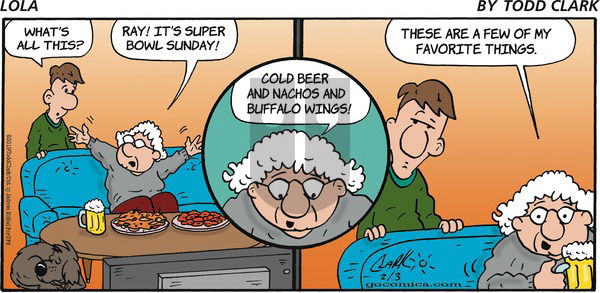 Lola on Sunday February 3, 2019 Comic Strip