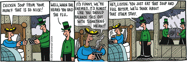 Overboard on Wednesday March 6, 2013 Comic Strip