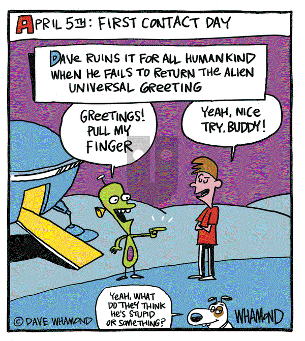 Day by Dave on Saturday April 5, 2025 Comic Strip