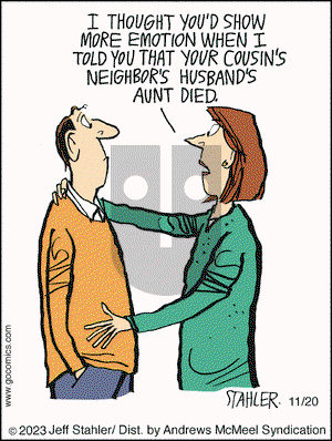 Moderately Confused - Monday November 20, 2023 Comic Strip