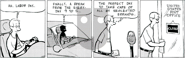 Lucky Cow - Monday September 3, 2007 Comic Strip