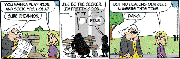 Lola on Tuesday July 15, 2014 Comic Strip