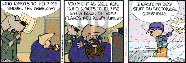 DeFlocked on Saturday February 4, 2017 Comic Strip